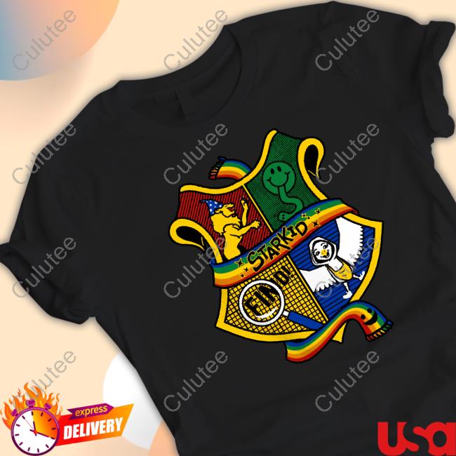 Official Starkid A Very Potter Musical Starkid 4-House Crest T-Shirt