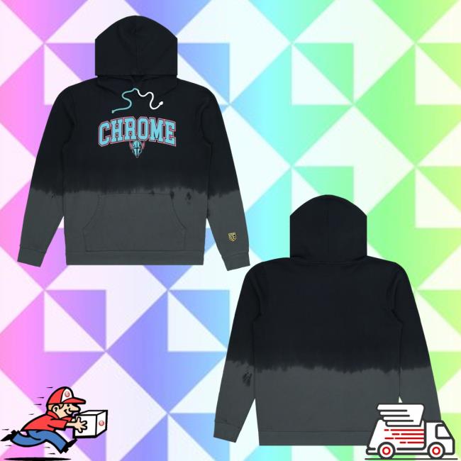 Official Premier Lacrosse League Shop Chrome Dip Dye Pullover Sweatshirt