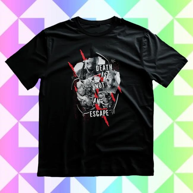 Official Dead By Daylight Merch Store Dead By Daylight Death is Not an Escape Shirt