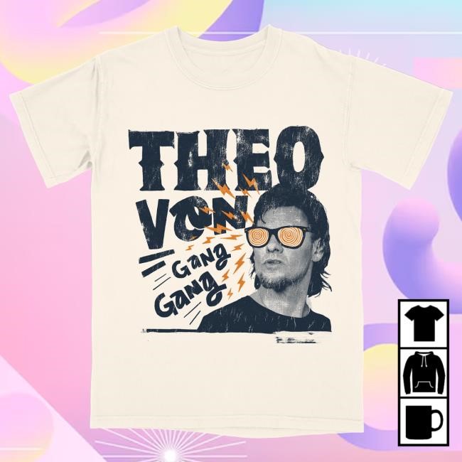 Official Theo Von Merch Store Hypno China Navy New Shirt