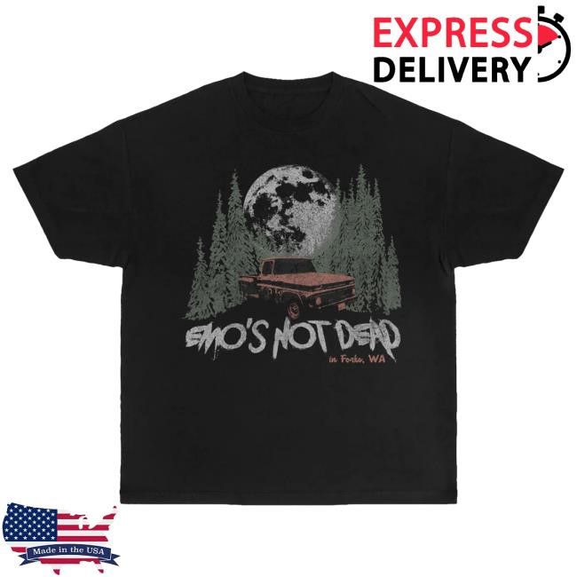 Official Emo's Not Dead Apparel Clothing Hoopty Truck Shirt 2024 Emos Not Dead Merch