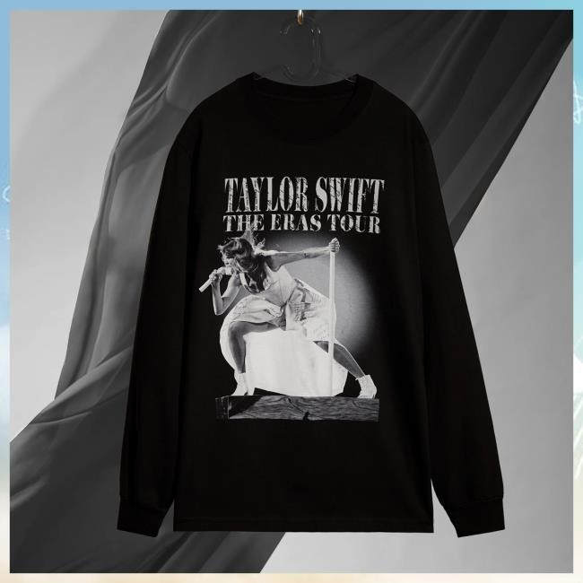 Official Taylor Swift Merch Shop Taylor Swift | The Eras Tour TTPD Live Photo Long Sleeves Taylor Swift Clothing Store Apparel Taylorswift