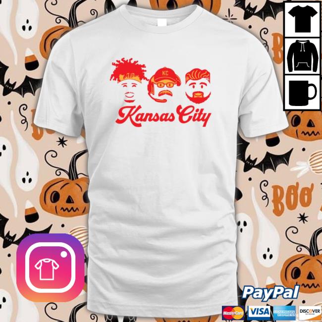 Patrick Mahomes Andy Reid Travis Kelce Kansas City Football Sweatshirts