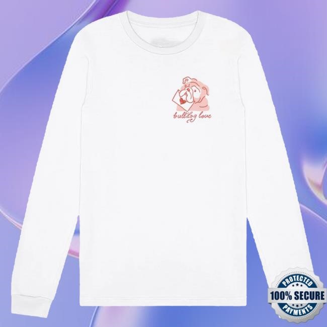 Valentines Bulldog Tee (Natural) Duke & Winston Timeless Playful Style
