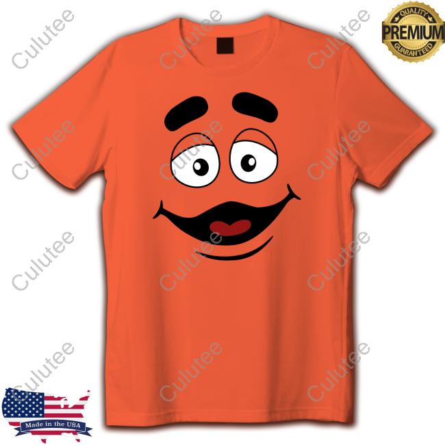 Oversized Grimace Face Shirt