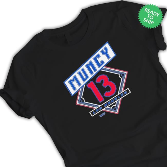 Max Muncy Los Angeles 13 shirt