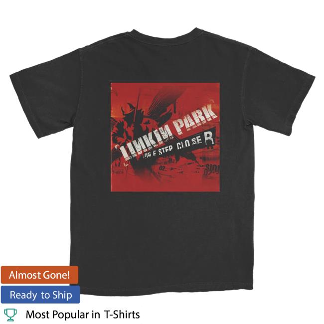 Official Linkin Park Merch Store Linkin Park One Step Closer Logo Single Top Shirt Linkin Park Apparel Clothing Shop LinkinPark