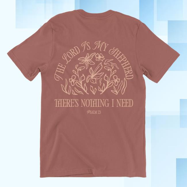 Official Phil Wickham Merch Store Shop Psalm 23 Shirts - Clay PhilWickham