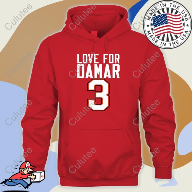 Buffalo Bills Damar Hamlin Love For Damar 3 Shirt