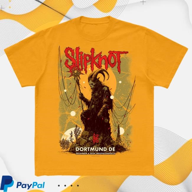 Official Slipknot Merch Store Shop Slipknot 2024 Tour Dortmund Attractive Shirt Slipknotmerch