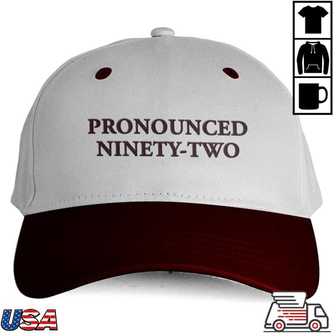 Official Quinn Xcii Merch Pronounced 92 Cap