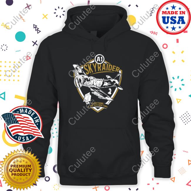 The Fat Electrician Merch Sky Raider Everything And The Kitchen Sink Crewneck Sweatshirt