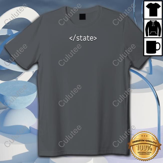 State Long Sleeve T Shirt Luke Rudkowski