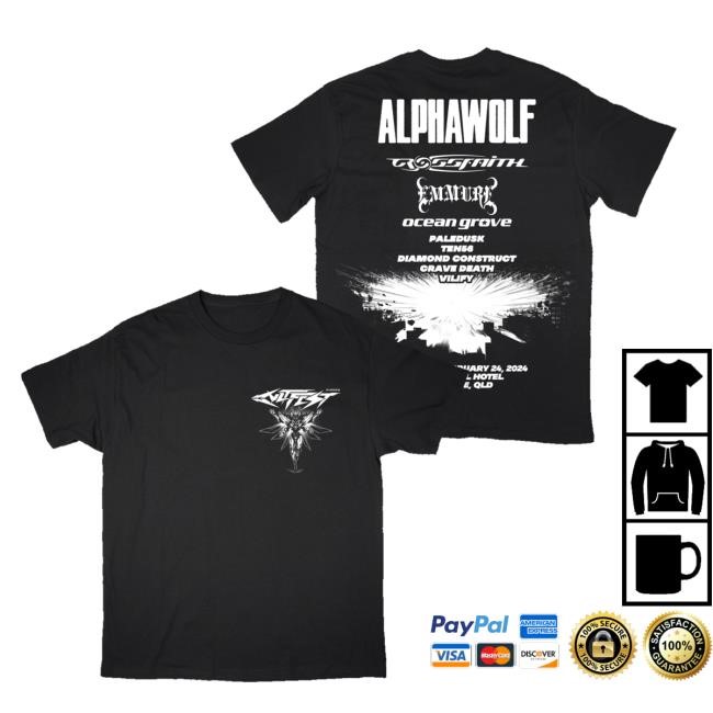 Official Alpha Wolf Merch Store CVLT Fest - Short Sleeve Tee — Alpha Wolf