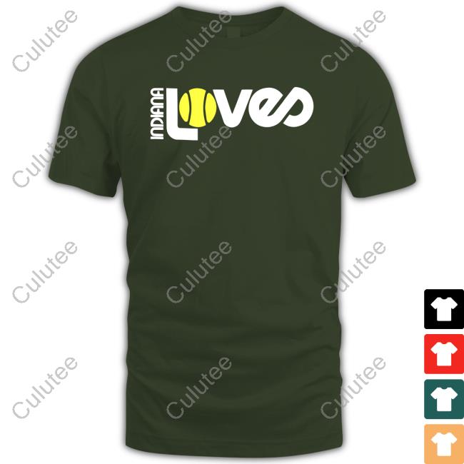 The Indy Indiana Loves Tennis Shirt