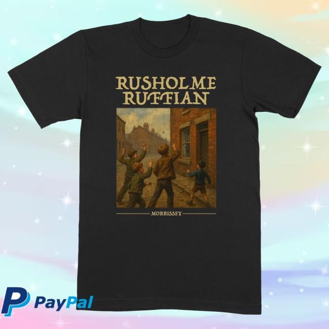 Mporium Rusholme Ruffian Shirts Black Official Morrissey Merch Store Shop