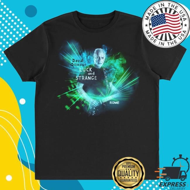 David Gilmour Italy Event T Shirt - David Gilmour