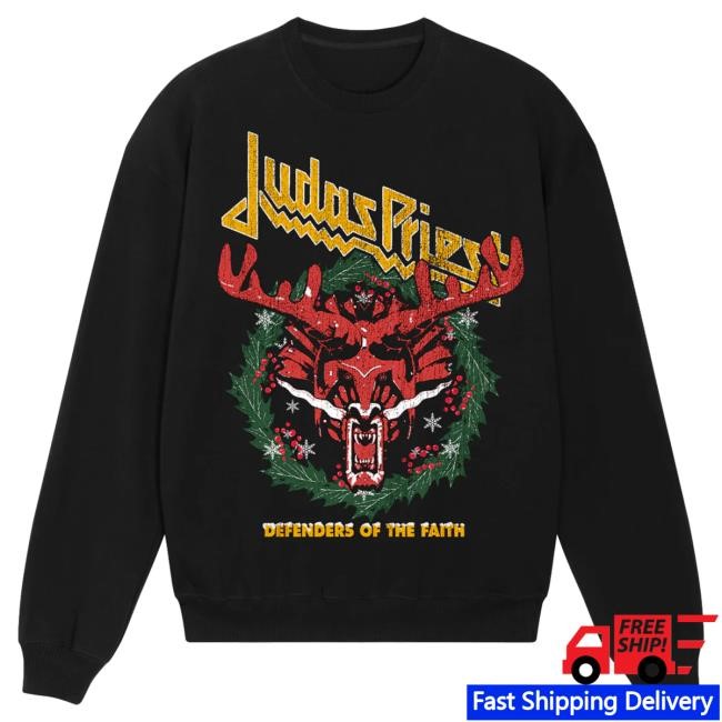 Official Judas Priest Defenders of the Faith Holiday Sweatshirts