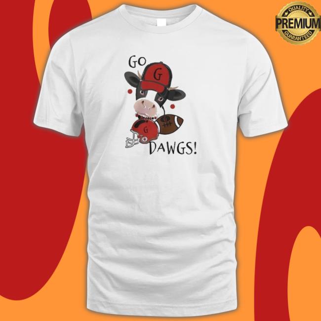 Georgia Bulldogs Cow go Dawgs Hoodie