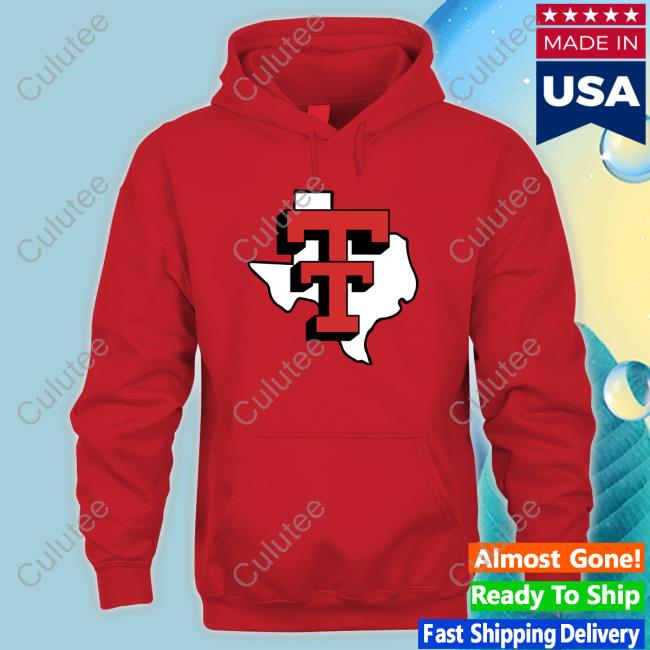 Official Big Game Boomer Red Texas Outline Double "T" Tee