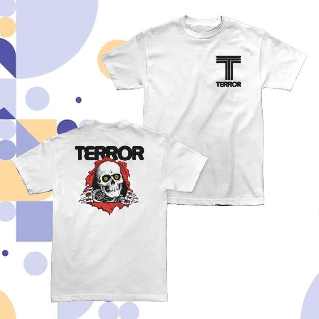 Terror "Skeleton" Tee Shirt Cold Cuts Merch