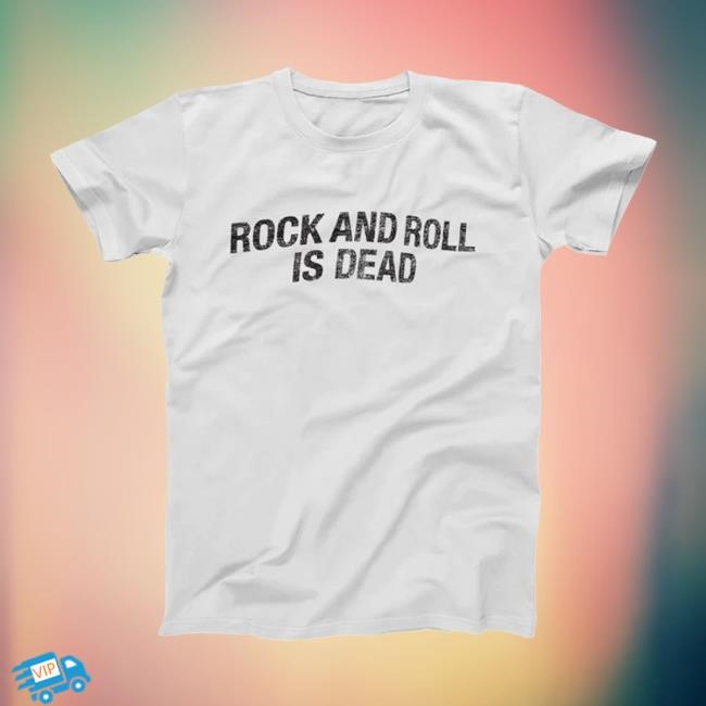 Lenny Kravitz Rock and Roll Is Dead Short Sleeve Shirt Lenny Kravitz Store Merch