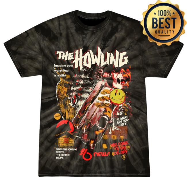 Official Cavity Colors The Howling: Your Worst Fear - Tees (Werewolf Hair)