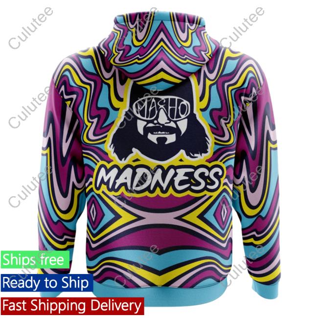 Official Anime Ape Clothing The Cream of the Crop Trippy Randy Savage Pop Culture Hoody Animeape