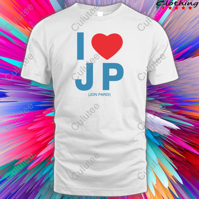 Official Jon Pardi Merch I Heart JP Shirt