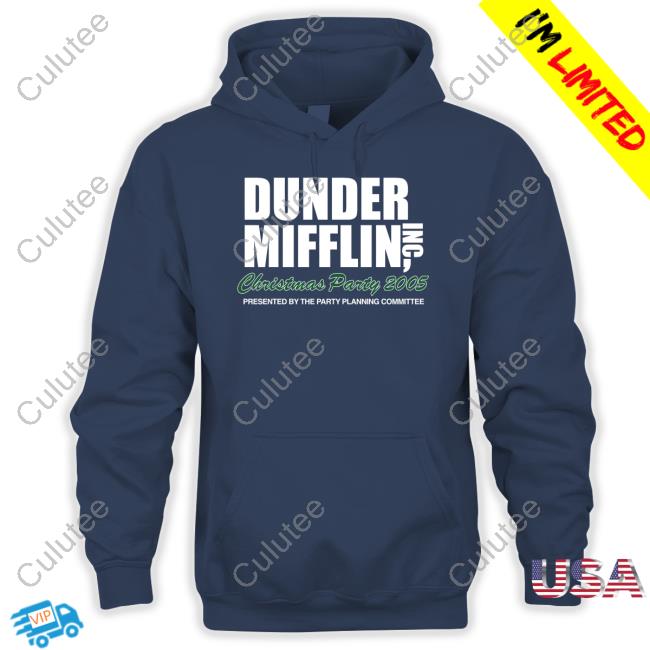 Official Shitheadsteve Shop Dunder Mifflin Christmas Party 2005 Party Planning Committee Sweatshirts