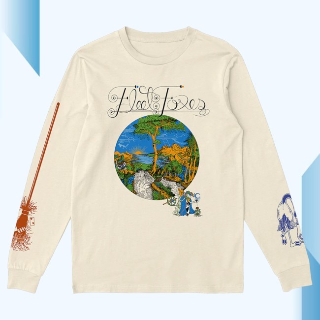 Fleet Foxes Sun Giant Long Sleeve Tee