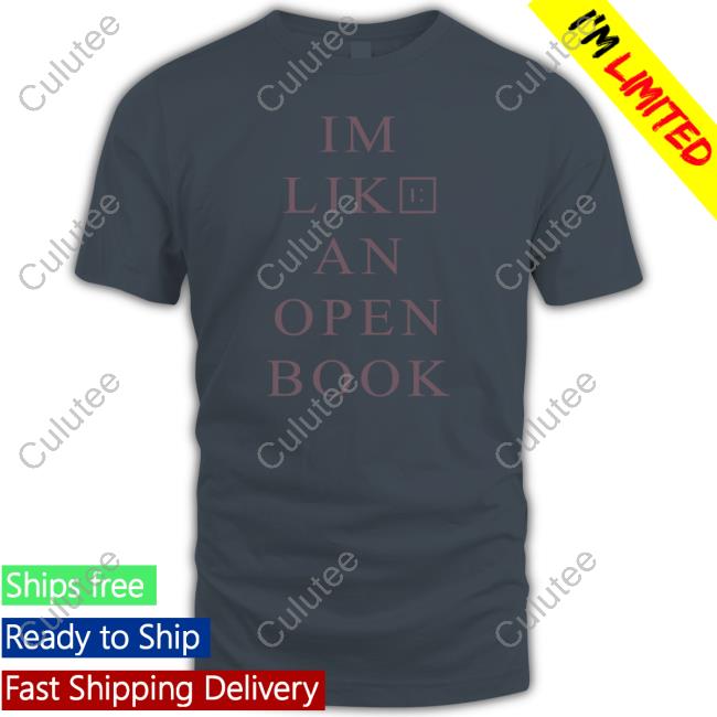 I m Like An Open Book Tee Ssense Merch