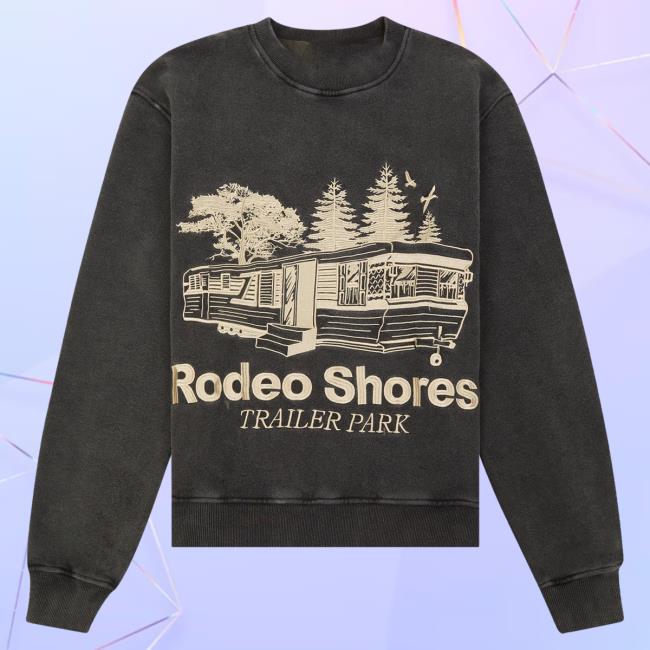 Official Capsule Clothing Store Capsule Nyc Diet Starts Monday Rodeo Shores Pullover Hoodie | Vintage Black CapsuleNyc