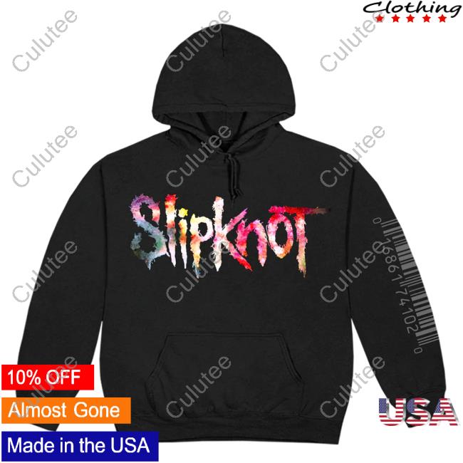 Official Slipknot Apparel Clothing Shop Store '22 Tour Black Hooded Sweatshirt Slipknotmerch Merch