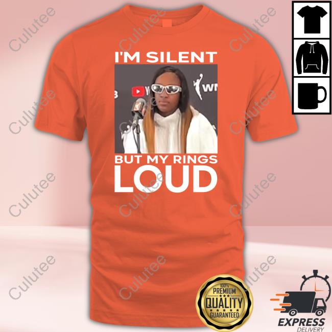 Chris Williamson Jackie Young I'm Silent But My Rings Loud Long Sleeved T Shirt