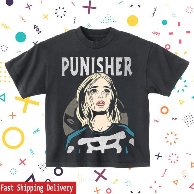 Phoebe Bridgers Merch 5Th Anniversary Punisher Shirt