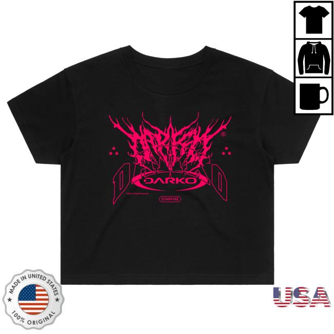 Darko Us Merch Store Shop Darkwoods Brutal Crop Top Retro Shirt