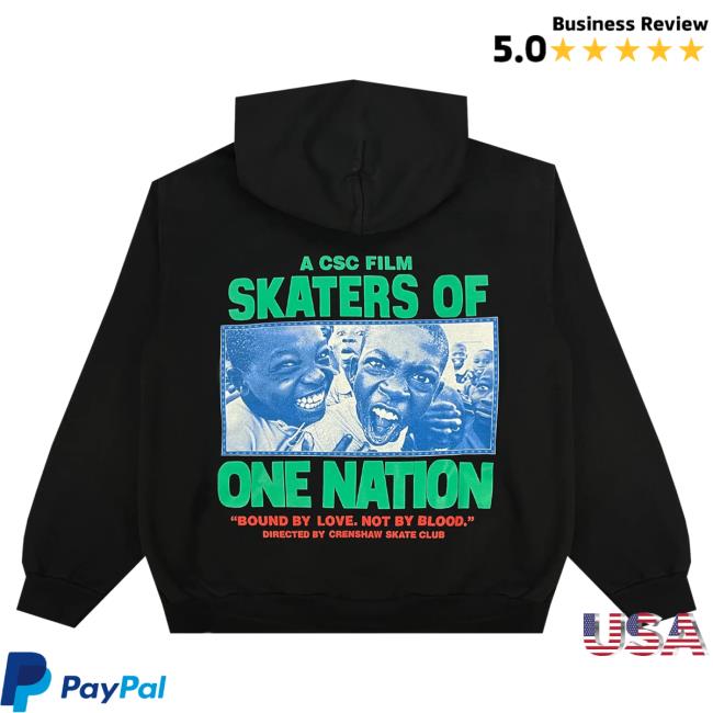 Official Crenshaw Skate Club S.O.O.N Crewneck Black CrenshawSkateClub
