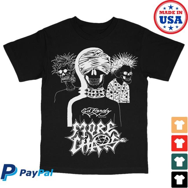Ed Hardy X More Chaos & Friends New Tee Ken Carson Merch