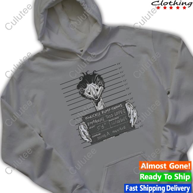 Knuckle Bump Farms Merch Emmanuel Todd Lopez Hoodie
