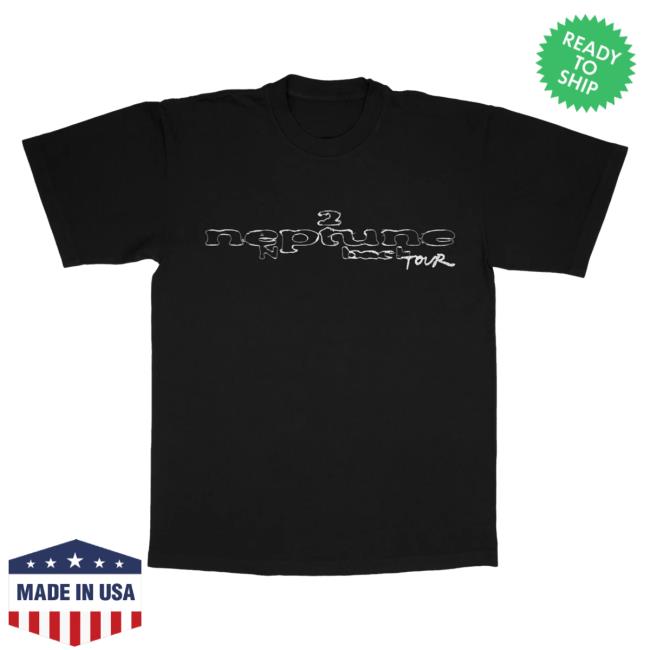 Official Sincerely Lucki 2Neptune Tour - Lone Tune Tshirt Black SincerelyLucki Deadboylife