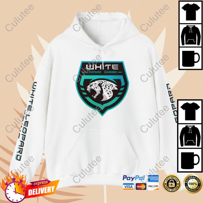 Official Soar Dogg White Leopard Gaming Sweaters