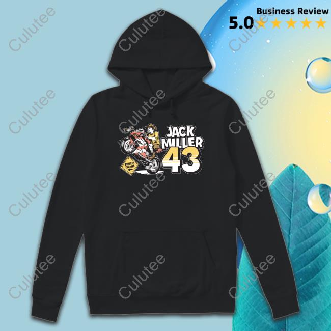 Gumtree Flag Jack Miller 43 Hooded Sweatshirt