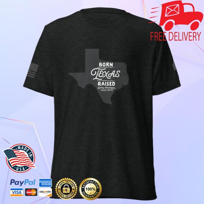 Cowboy Revolution Apparel Company "Texas Born. Texas Raised" Cowboy Revolution Tee