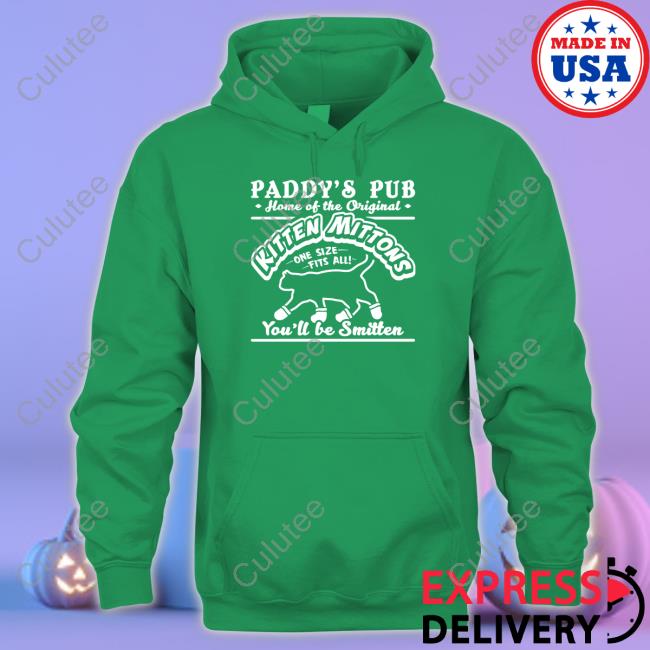 Kitten Mittons Always Sunny Paddy's Pub Shirt