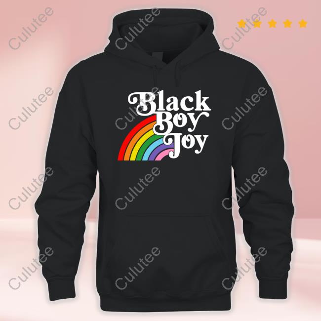 Black Boy Joy Rainbow Sweatshirt