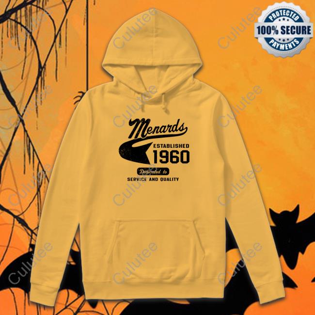 Official Menards Established 1960 Tee Shirt