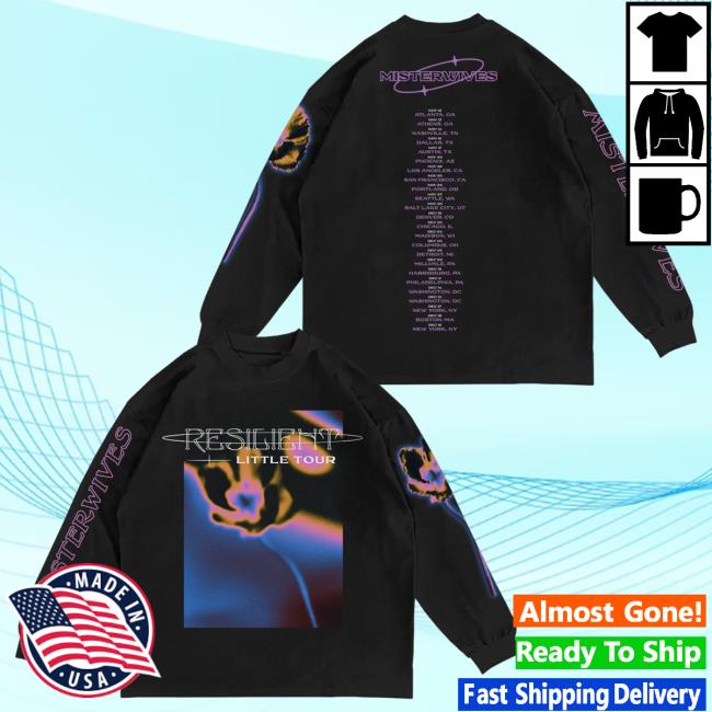 Official MisterWives Merch Store MisterWives Resilience Tour Long Sleeve Shirts