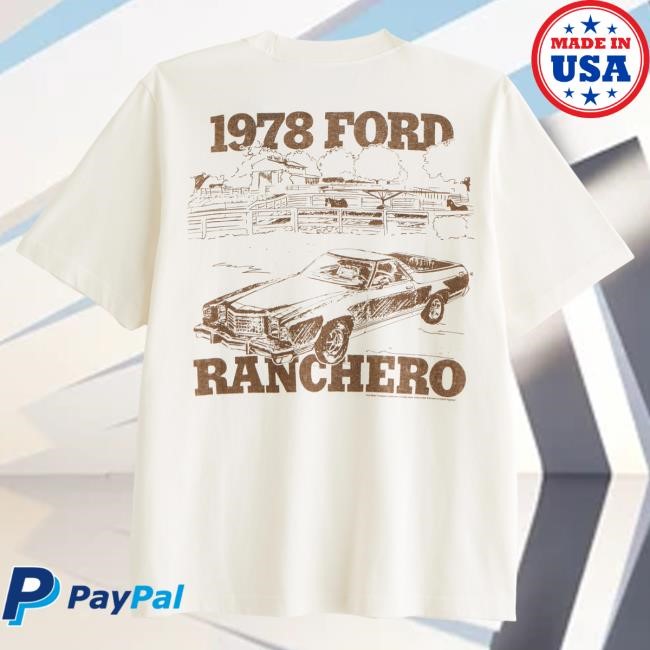 Official Official Abercrombie And Fitch Apparel Clothing Merch Ford Vintage-Inspired Graphic New Shirt Abercrombiefitch Store Shop