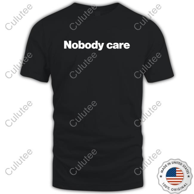 Derrick White Nobody Cares Tee Shirt
